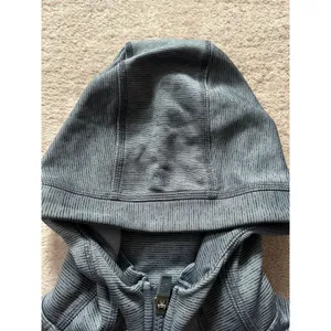Athleta Women's Gray Full Zip Hooded Sweatshirt‎ Size Small thumbnail 7