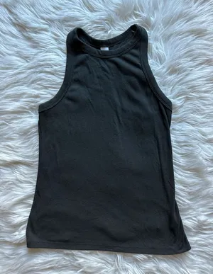 Old Navy ribbed active tank thumbnail 1