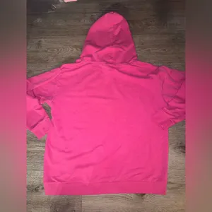 PINK Victoria’s Secret Y2K Hot Pink Cheetah Hoodie Early 2000’s Girly Large thumbnail 8