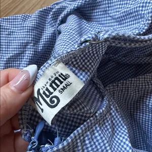 Show Me Your MuMu Blue gingham Dress thumbnail 3