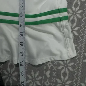 NEW Belyn Key Billie Golf‎ Skort In White And Green XL Tennis Walking FLAWED thumbnail 11