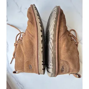 UGG‎ Neumel Chestnut Suede Lace Up Chukka Boots 1094269 Brown Womens 8 thumbnail 5