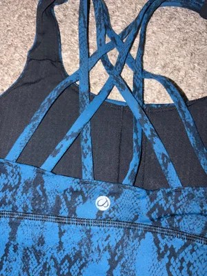 CRZ Yoga Sports Bra Strappy thumbnail 3