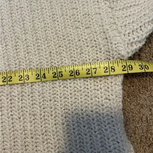 Aerie off-white knitted sweater size XL thumbnail 6