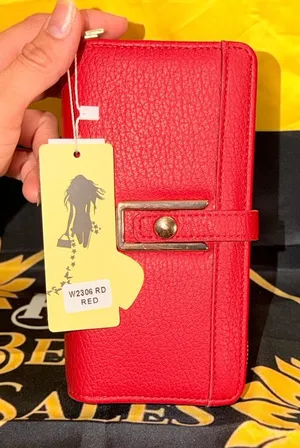 Elegant Red Wallet thumbnail 1