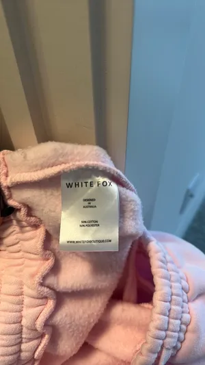 White fox pink sweatpants  thumbnail 5