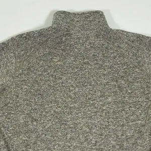 Eddie Bauer Mens XL Gray Heather Quarter Zip Fleece Pullover K3066581 thumbnail 9