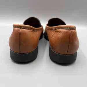 Vintage Dexter USA Shoes Womens Size 8 Brown Leather Moccasins Loafers Country thumbnail 8