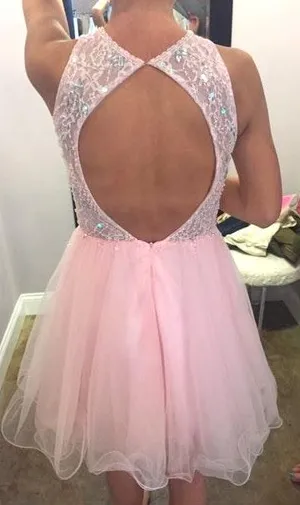 Homecoming Dress Pink Size 4 thumbnail 2