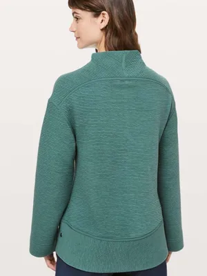 Lululemon | On Repeat Mock Neck Sz 6 EUC thumbnail 3