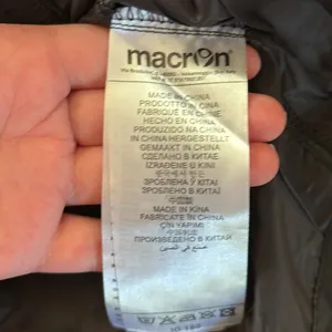 Macron zip up jacket Black thumbnail 2