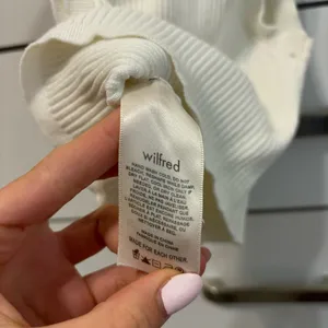 Wilfred Aritzia Reso Sweater Sleeveless Ribbed Crop Tank Top thumbnail 4