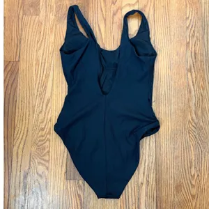 Andie The Ibiza One Piece Ribbed Swimsuit‎ Black size M NWOT thumbnail 4