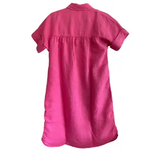 J. Crew Baird McNutt Irish Linen Shirt Dress Pink Size Small thumbnail 7
