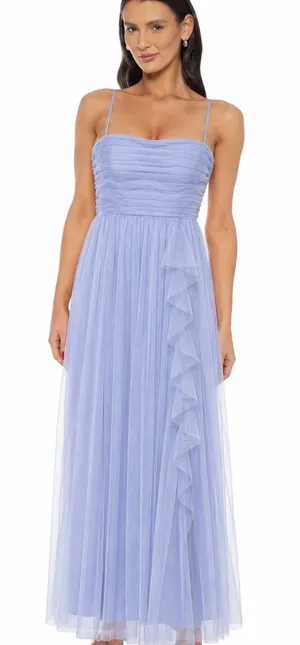 Jump Apparel Lilac Tulle Maxi Dress — Size 3/4 — NWT thumbnail 1