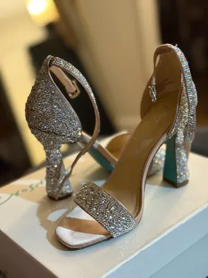 Betsey Johnson Dani Rhinestone Heels thumbnail 2