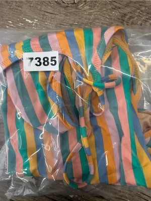 J.Crew Playa colorful striped swimsuit size medium thumbnail 5
