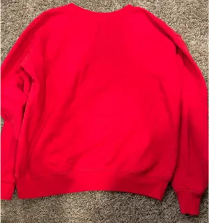 Wound Up Women’s Red Holiday Graphic Sweatshirt - I'm Giving Everyone My Opinion thumbnail 2