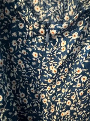Princess Polly Navy Blue Floral Midi Slip Dress thumbnail 4