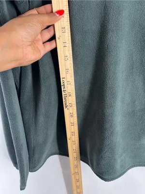 Green Snap-Placket‎ Fleece Pullover thumbnail 11