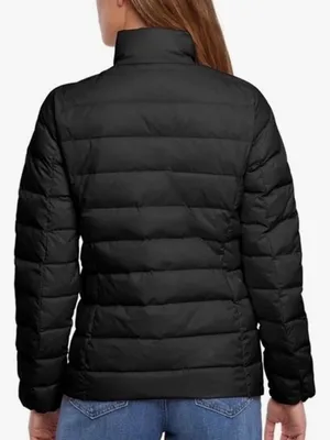 Eddie Bauer Ladies Down Packable Jacket Size XXL Black NWT thumbnail 3