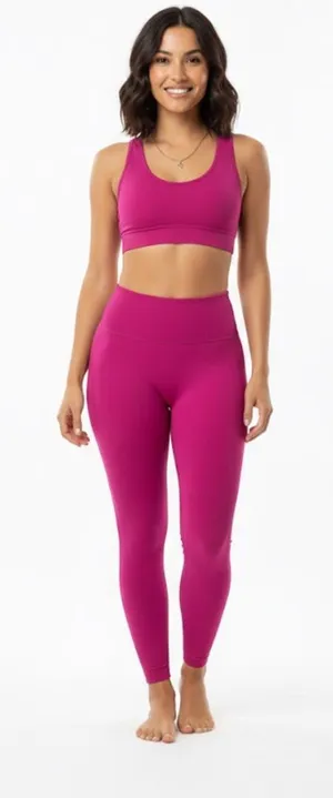 Free People FP Movement Good Karma Leggings - Pink - Size Small thumbnail 1