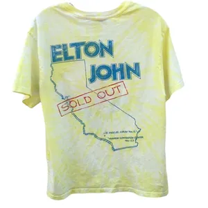 Daydreamer Womens Small Elton John sold out 1980 CA tour boyfriend tee-TINY DEFECT thumbnail 3