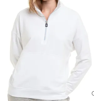 B Draddy Women's white Siobhan Sweatshirt logo* thumbnail 1
