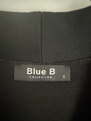 Black shawl collar cardigan thumbnail 3
