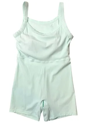 Paragon Fitwear Ribbed Shortsuit Activewear Pastel Green Size L Athletic‎ Padded thumbnail 1