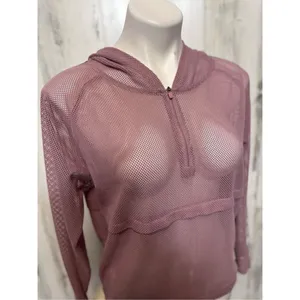 Purple fishnet sweater Purple Size M thumbnail 6