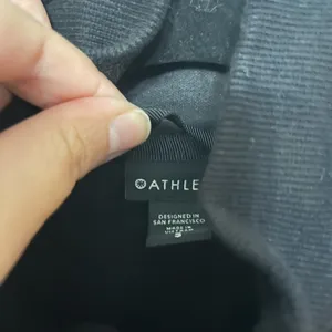 Athleta‎ Triumph full zip Hoodie Small Black thumbnail 7