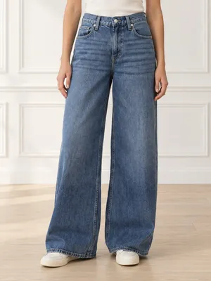 GAP Baggy Jeans Women’s Size 10/30R Dani Dark Wash Wide Leg Cotton Lyocell thumbnail 12