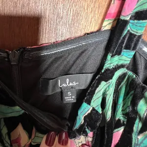 Lulus Lucious Glorious Garden Black Floral Burnout Velvet Maxi Cottage Dress S thumbnail 7
