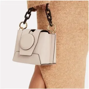 YUZEFI Leather Daria ShouldernBag in Blush - $545. thumbnail 12