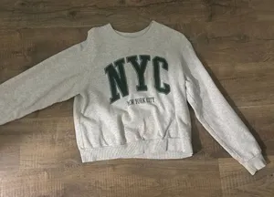 Hollister Sweatshirt Grey nyc thumbnail 1