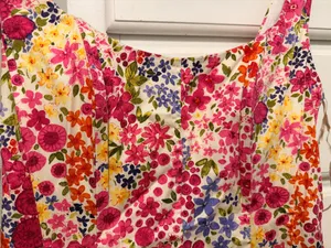 Floral Mini Dress with boning thumbnail 2