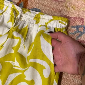 🌸Women’s Sun-Kissed Tropical High-Waisted Wide-Leg Pants - Size L thumbnail 5