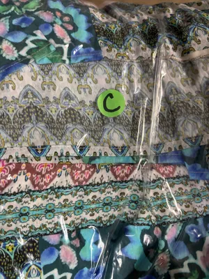Anthropologie GATHERED MAXI DRESS Tiered Boho Printed Floral Lined Bohemian thumbnail 10