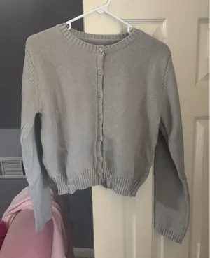 SheIn Grey sweater thumbnail 1