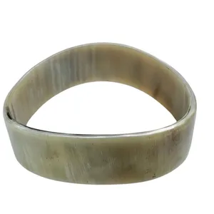 Buffalo Horn asymmetrical bangle bracelet thumbnail 3