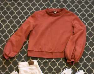 Pink Crew Neck Sweater  thumbnail 5