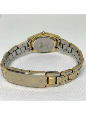 Vintage Jordache Ladies gold tone watch 25mm Quartz analog adjustable running thumbnail 4