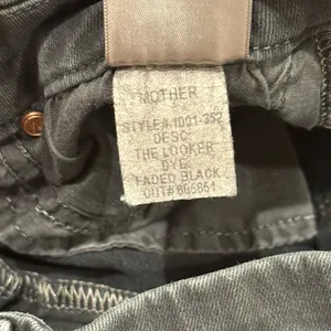 Mother Jeans The Looker Sz 24 Faded Black Wash‎ Not Guilty Mid Rise Fray Skinny thumbnail 5