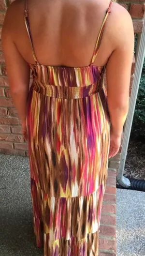 Miss Tina Knowles Tina Knowles Striped Sundress thumbnail 2