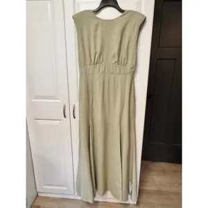 NWT ASOS‎ DESIGN Womens Sage Green Maxi Dress Sleeveless US 10 Casual thumbnail 2