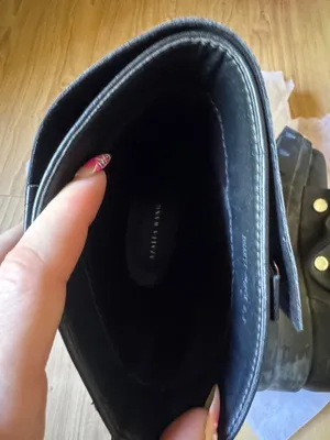 Black Chunky Platform Moto Boots thumbnail 4