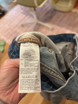 Madewell Jeans Mid-Rise 90’s Straight Light Wash Size 25 thumbnail 7