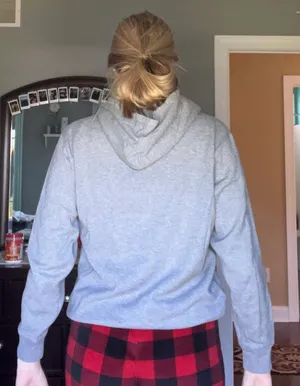 Lands End Grey Sweatshirt thumbnail 4