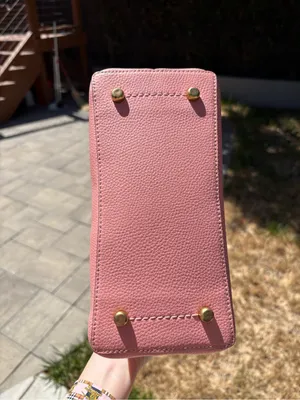 Coach Leather Crossbody Handbag With Short Strap Including Tag Pink thumbnail 4